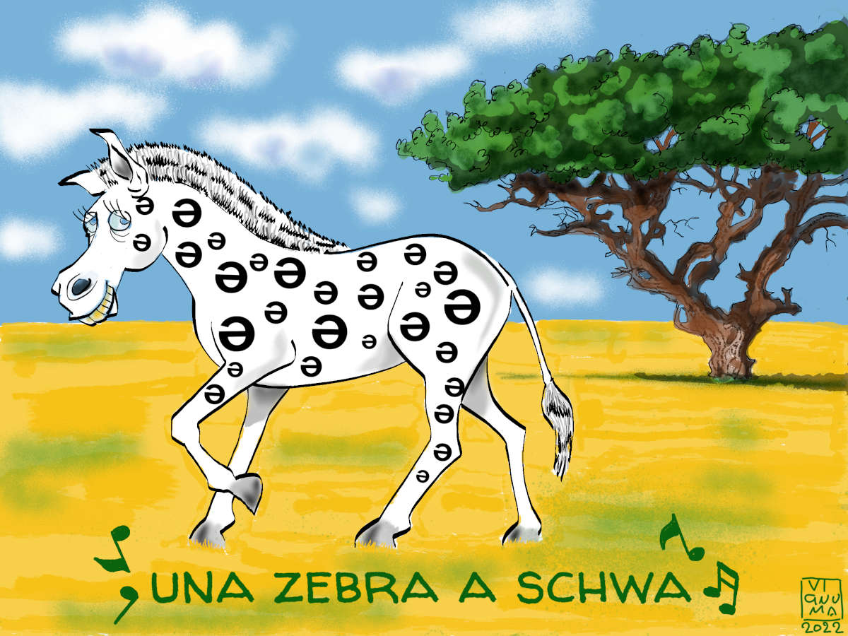 MaAlMamandi - Una Zebra a Schwa