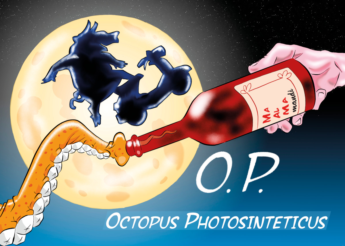 MaAlMamandi - O.P. Octpus Photosinteticus - copertina ristampa