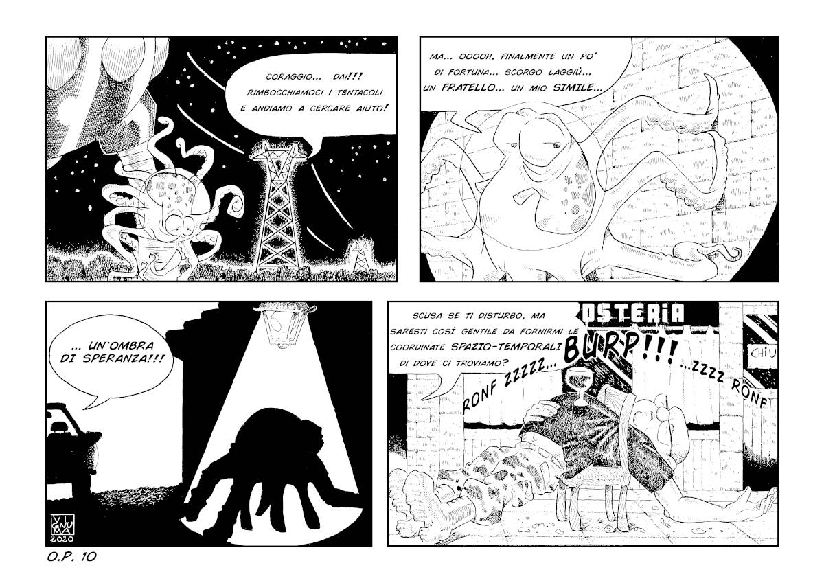 O.P. Octopus Photosinteticus - Striscia 10